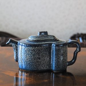 Handmade Porcelain Teapot with Unique Design and Texture