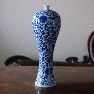 Classic Design Handmade Porcelain Tall Vase